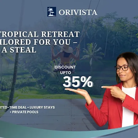 Villa Elaine Uluwatu By Orivista, 8 Min Padang Padang Beach